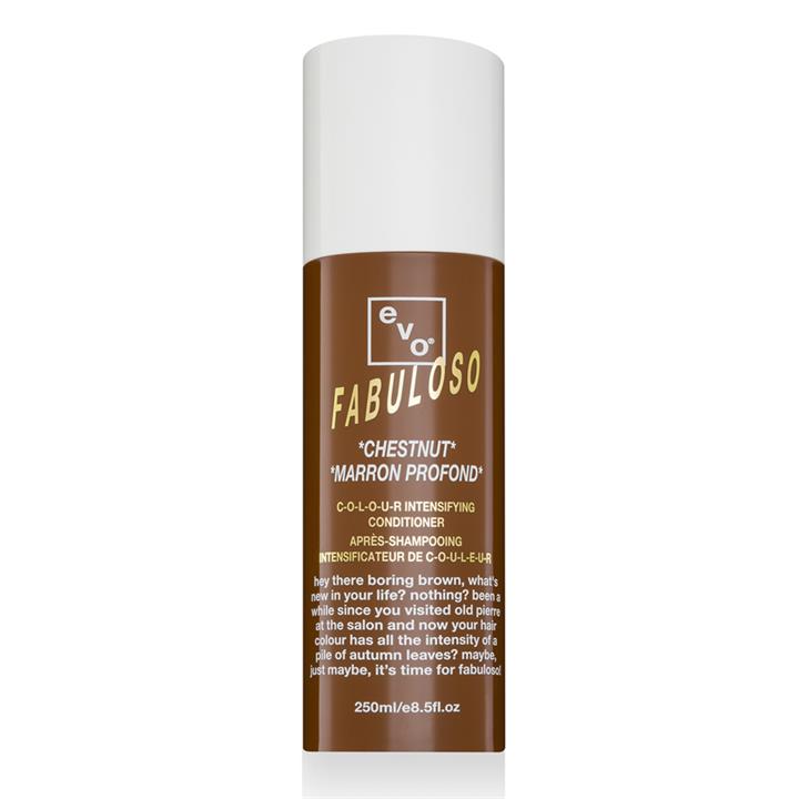 evo fabuloso chestnut colour intensifying conditioner