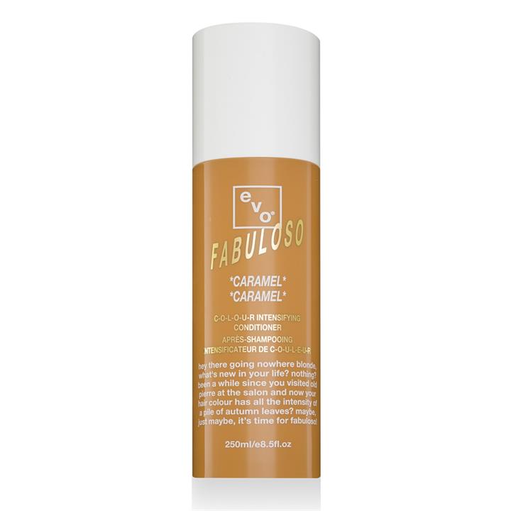 evo fabuloso caramel colour intensifying conditioner