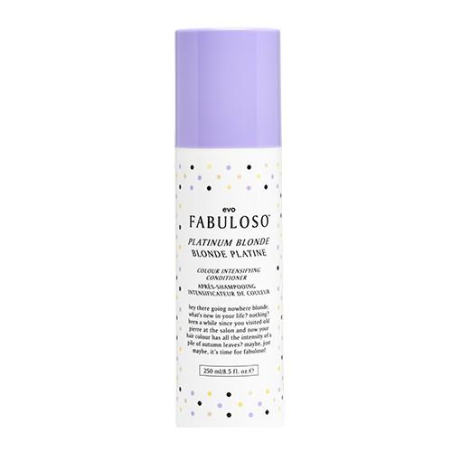 evo fabuloso platinum blonde colour intensifying conditioner