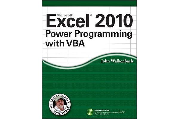 Excel 2010 Power Programming with VBA