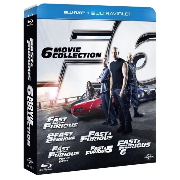 Fast & Furious 1-6 Movie Collection Blu-ray