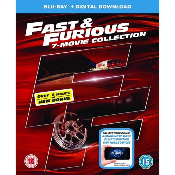 Fast & Furious 1-7 Bonus Disc Blu-ray