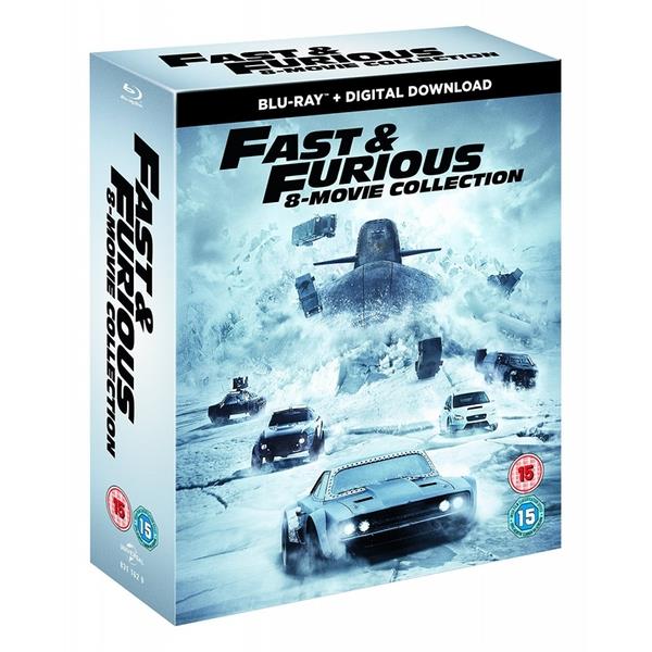 Fast & Furious 8-Film Collection Blu-ray