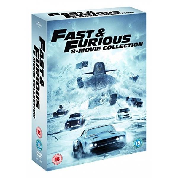 Fast & Furious 8-Film Collection (1-8 Box Set) DVD