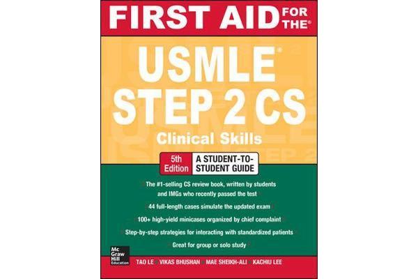 First Aid for the USMLE Step 2 CS, Fifth Edition