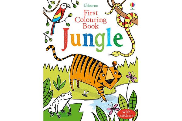 First Colouring Book Jungle