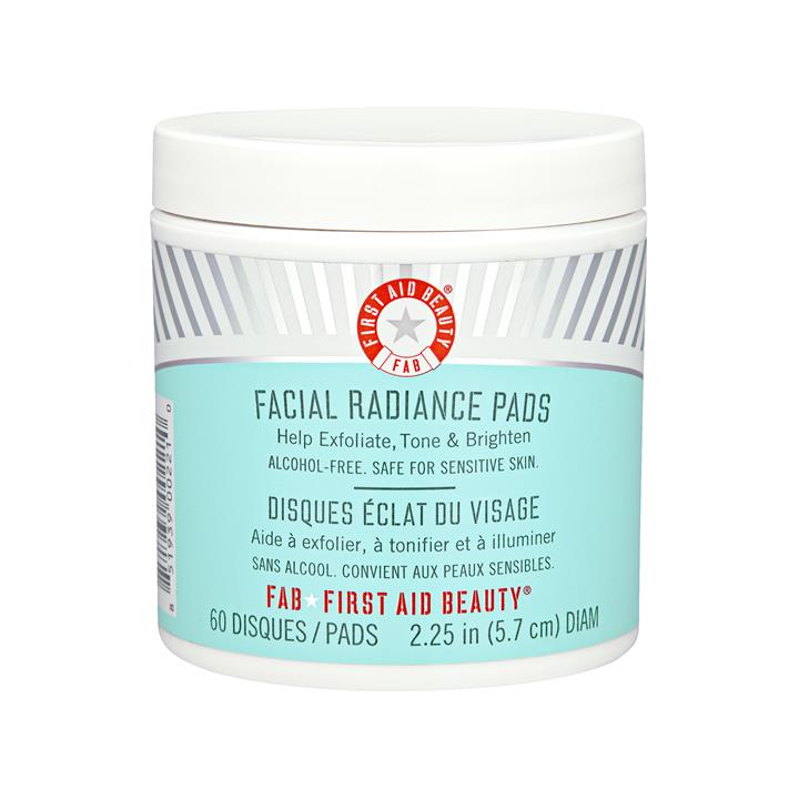 First Aid Beauty Facial Radiance Pads (Safe For Sensit 1bottle, 60pads