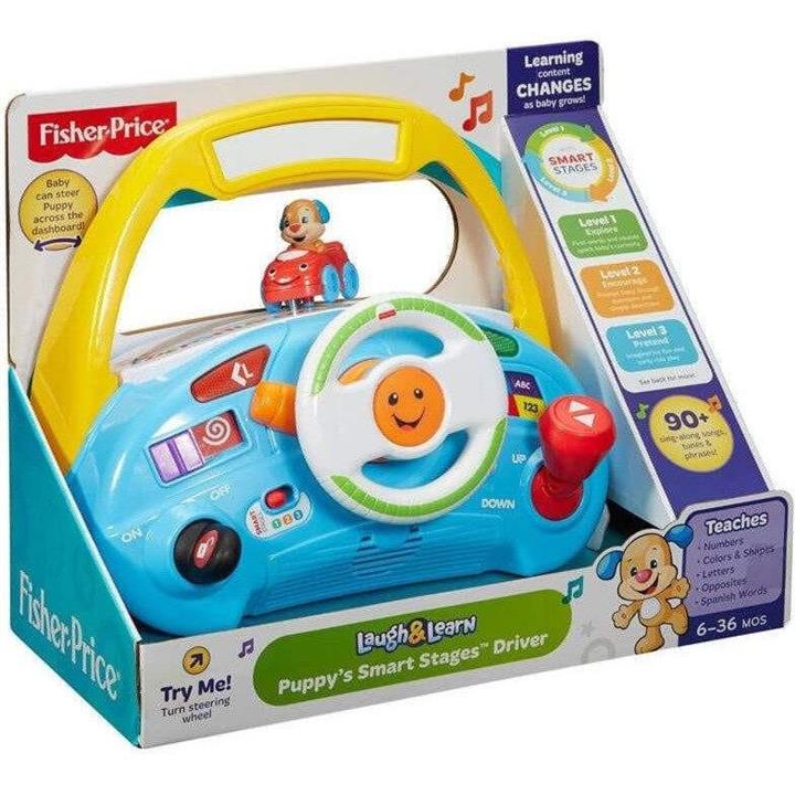 Fisher Price Laugh and Learn Puppy Smart Stages Driver