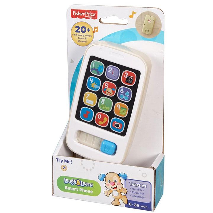 Fisher-Price Laugh & Learn Smart Phone in Gold