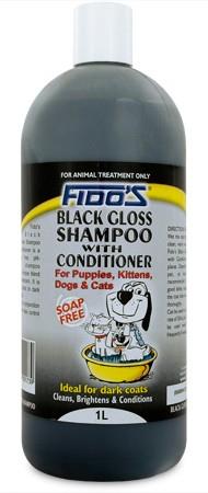 Fido's Black Gloss Shampoo with Conditioner 1L