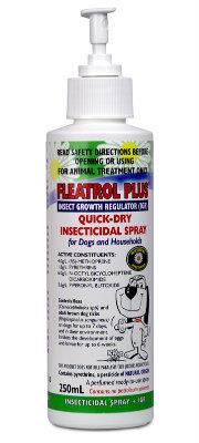 Fido's Fleatrol Plus Quick Dry Spray 250ml