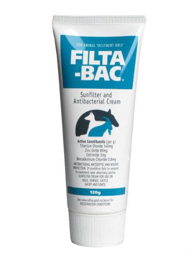 Filta-Bac Sunfilter And Antibacterial Cream 120g