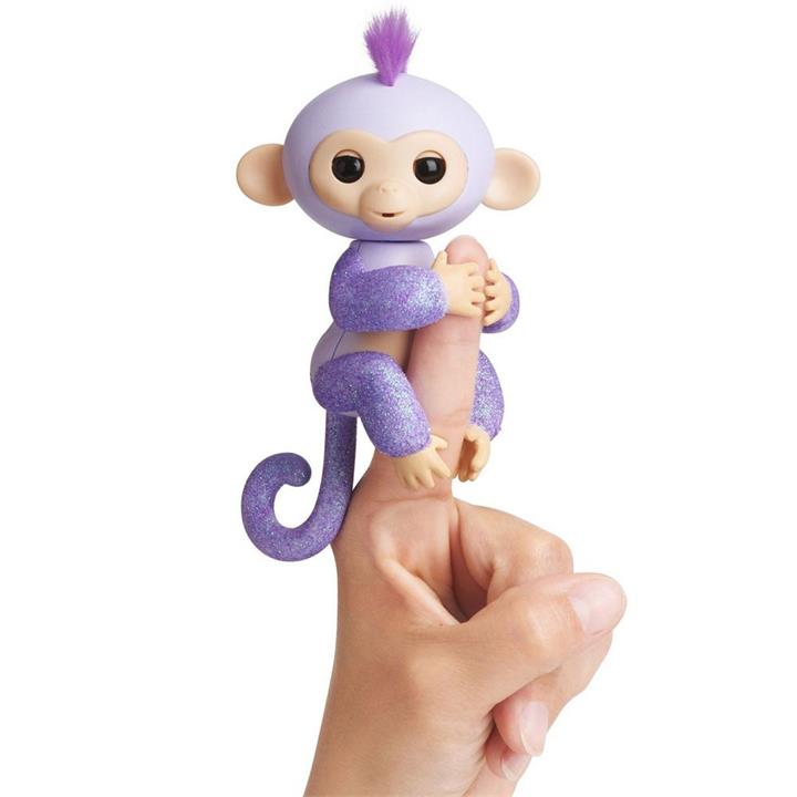 Fingerlings Interactive Monkey - Glitter Purple - Kiki