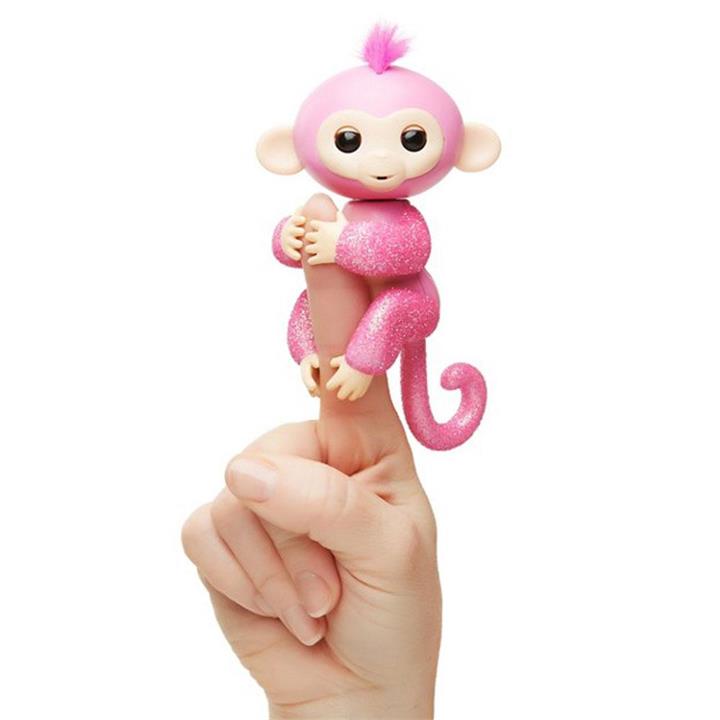 Fingerlings Interactive Monkey - Glitter Pink - Rose