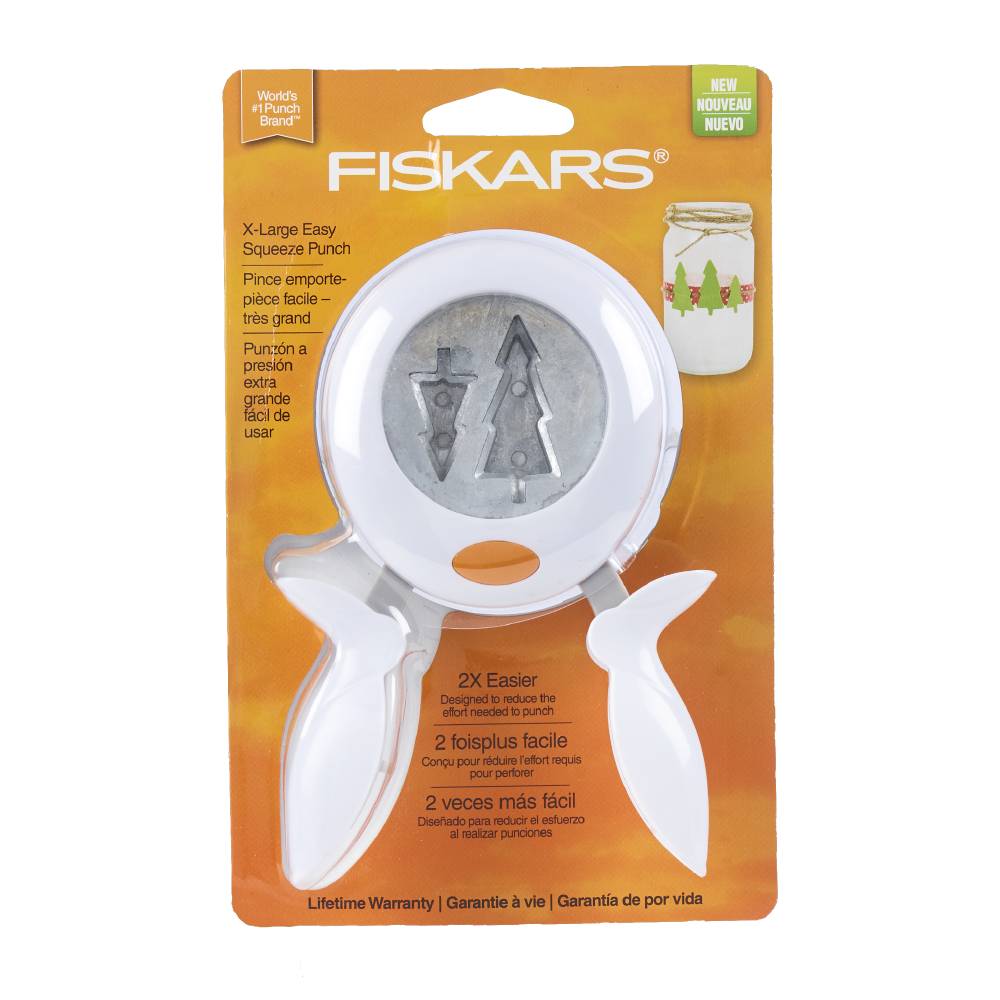 Fiskars Pine Tree Squeeze Punch