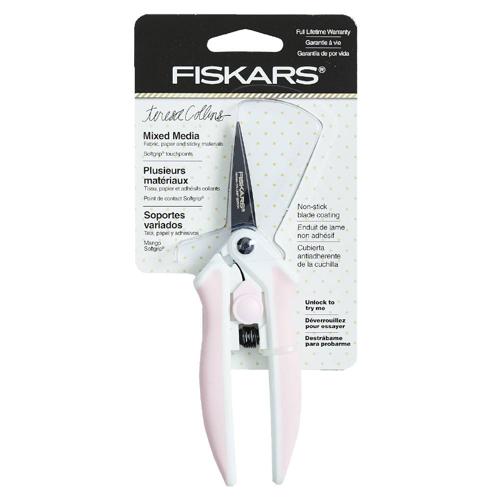 Fiskars Teresa Collins Microtip Easy Action Scissors