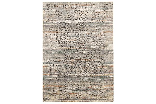 Fluid Mornings Modern Grey Rug 230x160cm