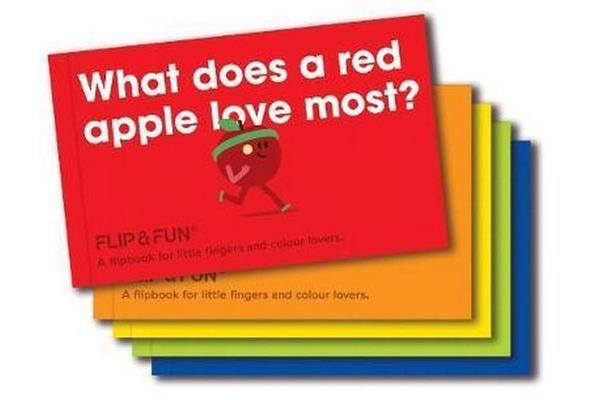 FLIP&FUN: Fruit Boxset - A flipbook for little fingers and colour lovers