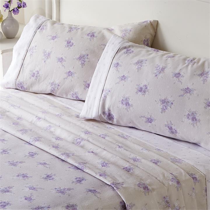 Flannelette Sheets Kids Lace Wings King Single