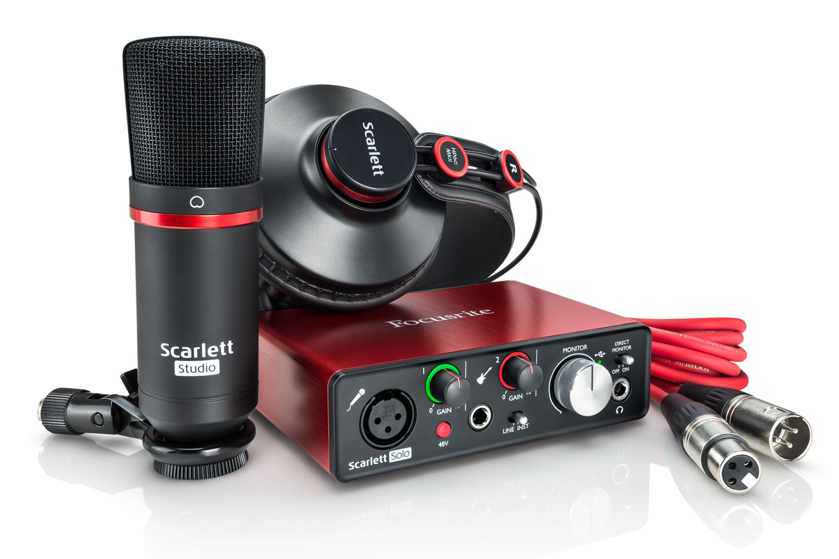 Focusrite Scarlett Solo Studio Pack