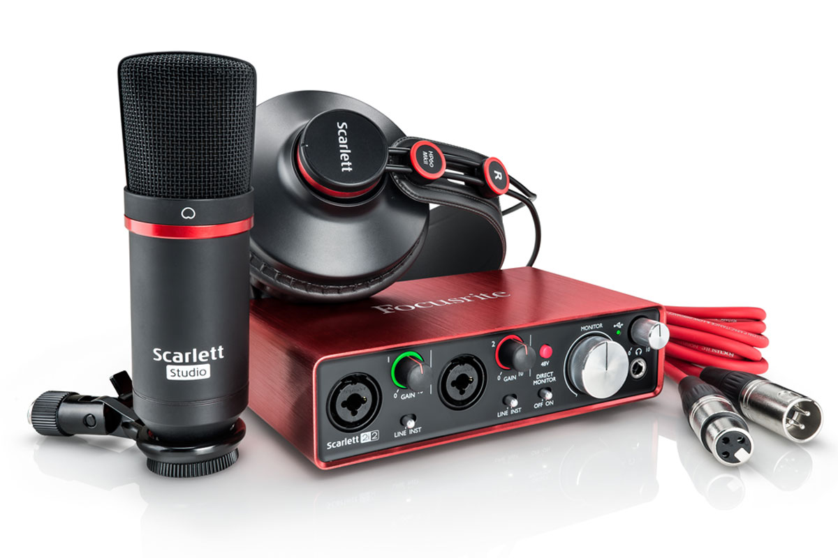 Focusrite Scarlett 2i2 Studio Pack