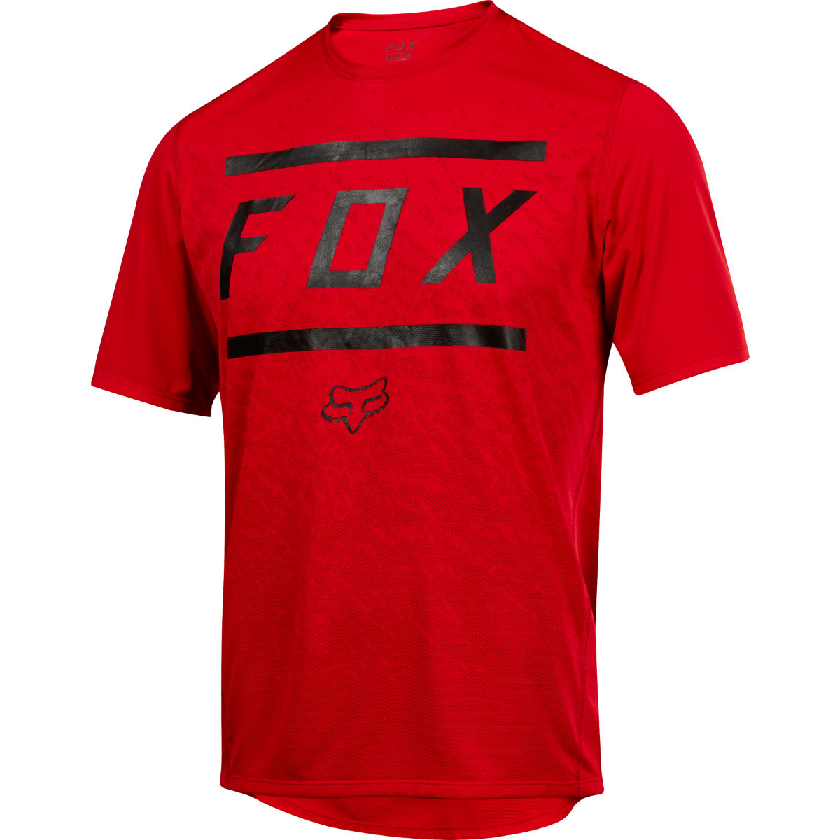 Fox Racing Ranger SS Bars Jersey - S Bright Red