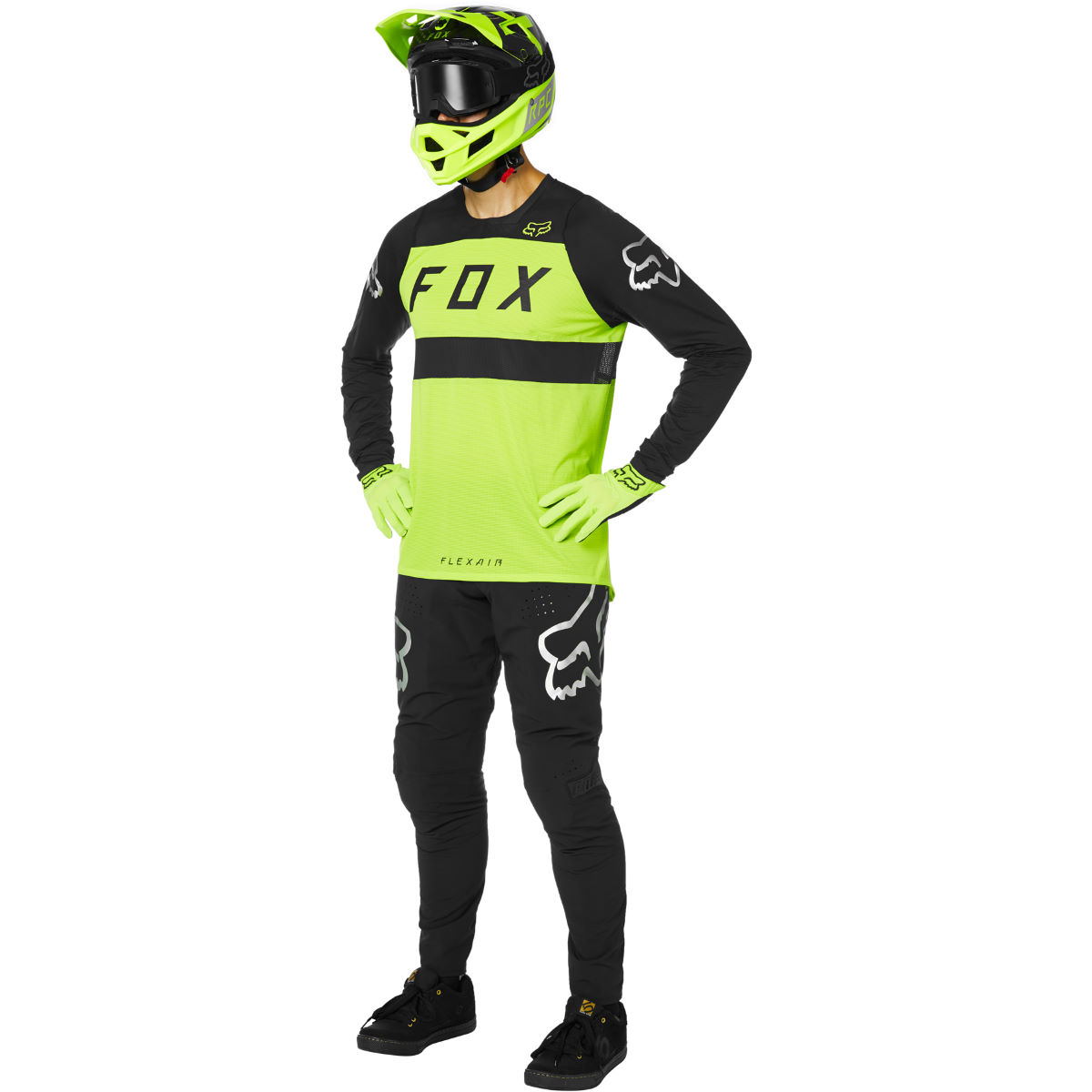 Fox Racing Flexair Jersey - XL Yellow/Black | Downhill Jerseys