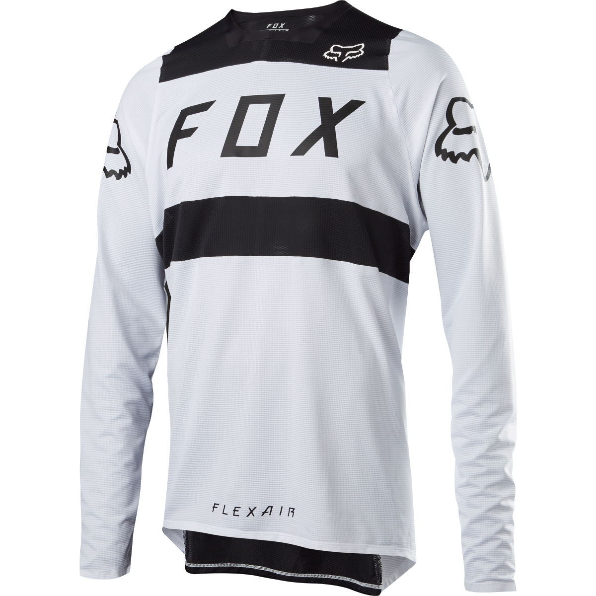 Fox Racing Flexair Jersey - XL White/Black | Downhill Jerseys