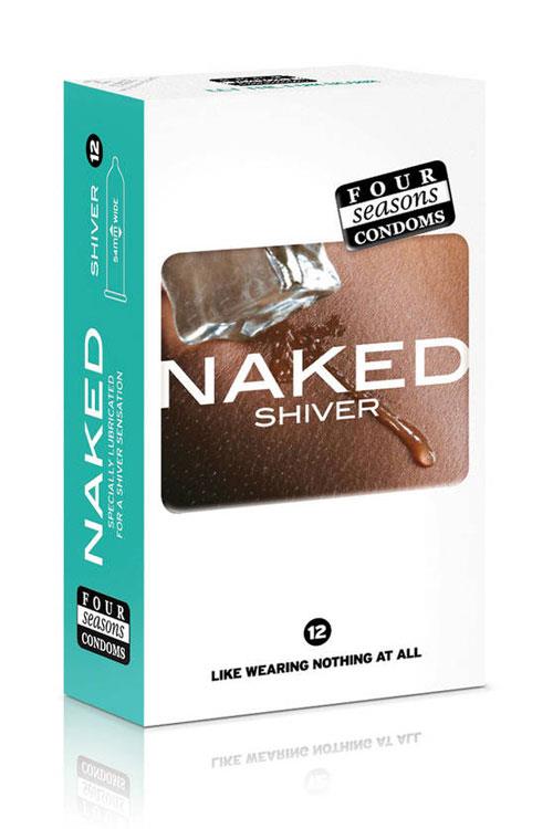 Four Seasons 'Shiver' Naked Condoms (12 pack)