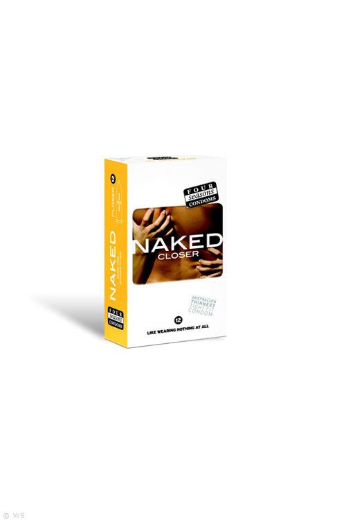 Four Seasons 'Tighter' Naked Condoms (12 pack)