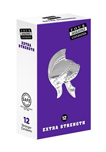 Four Seasons Extra Strength Condoms - 12 Pack