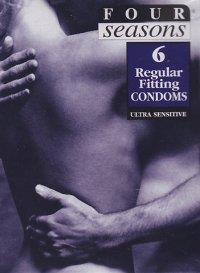 Four Seasons Regular Fitting Condoms - 6 Pack