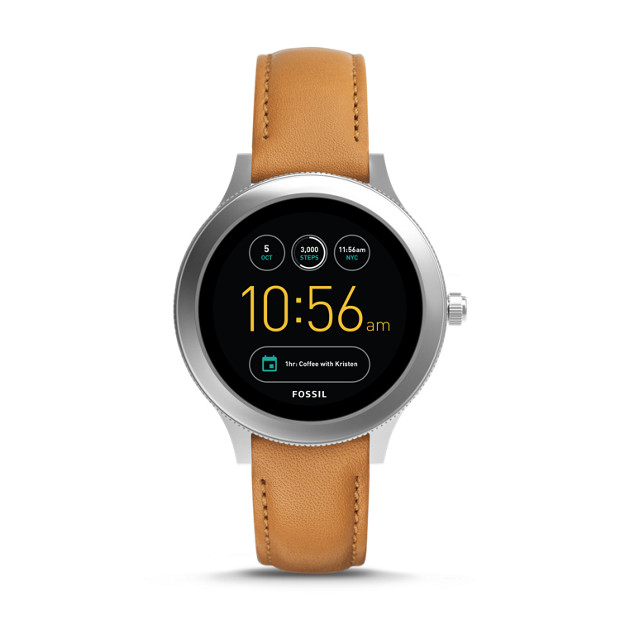 Fossil WOMEN Gen 3 Smartwatch  Q Venture Luggage Leather