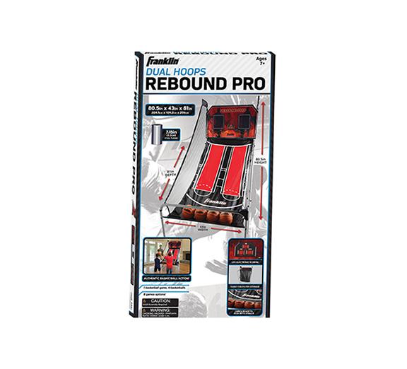 Franklin Sports Dual Hoops Rebound Pro