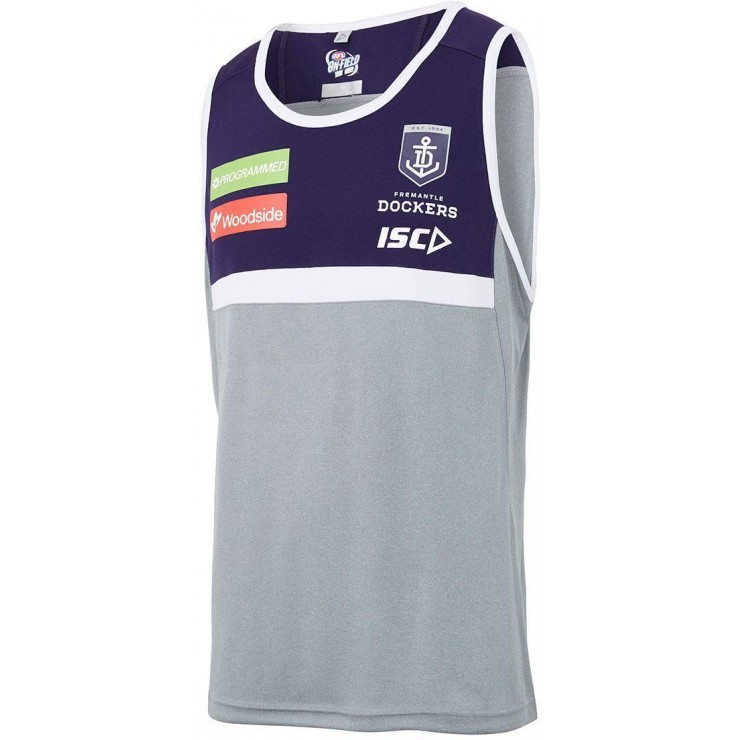 Fremantle Dockers 2018 Men's Training Singlet