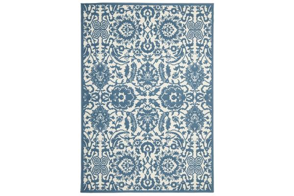 Funky Lace Design Blue Rug 230x160cm