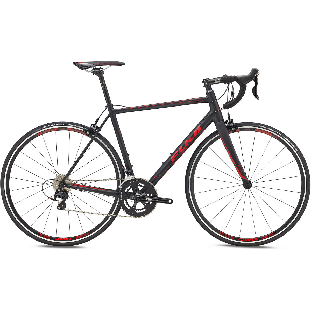 Fuji Roubaix 1.3 Road Bike - 54cm Stock Bike Black/Red | Road Bikes