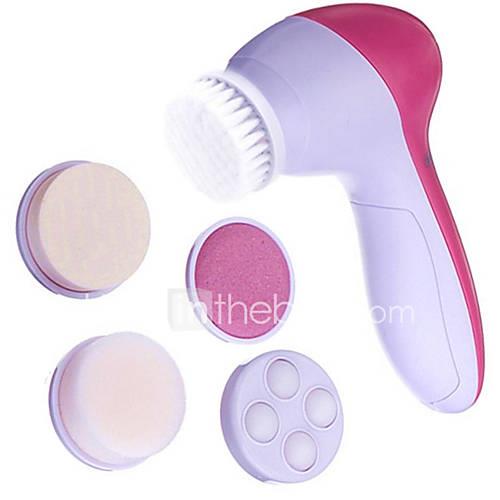 Full Body Face Massager Electric Face Scrubber Cleaning Rolling Wrinkle Reduction Cuticle Removal Anti-Aging Eye Pouch, Dark Circles 