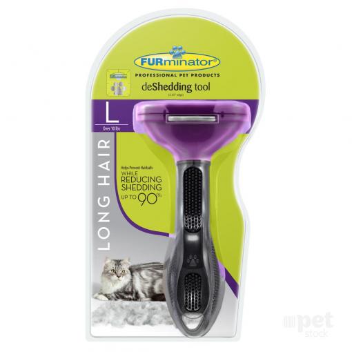 FURminator - DeShedder Tool - For Long Hair Cats