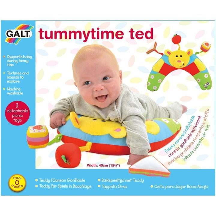 Galt Tummy Time Ted Support Cushion Activity Toy