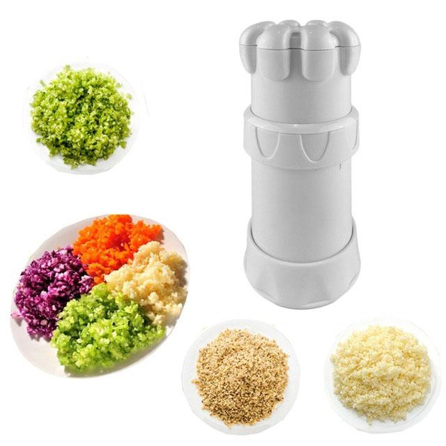 Garlic Master Press Crusher Chopper Slicer Cutter Garlic Grinding Ginger Manual Grater Kitchen Gadge