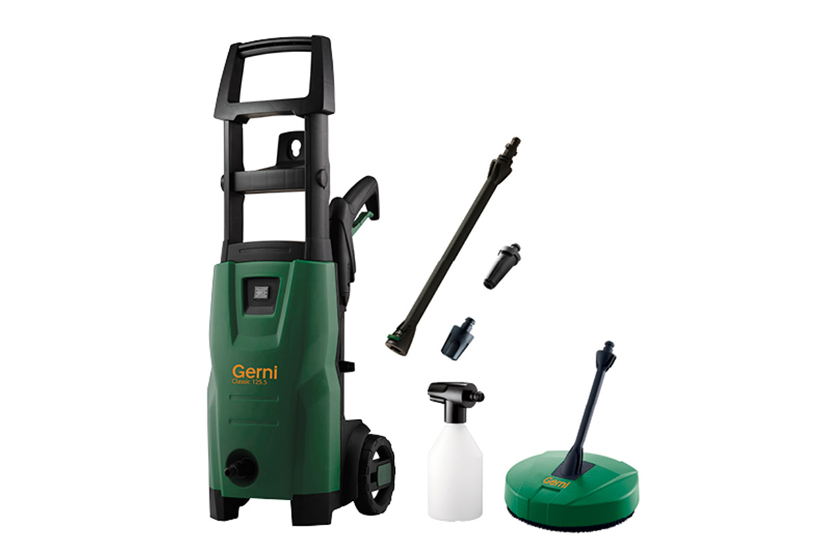 Gerni Classic  125.5 PC Pressure Washer with Patio Cleaner