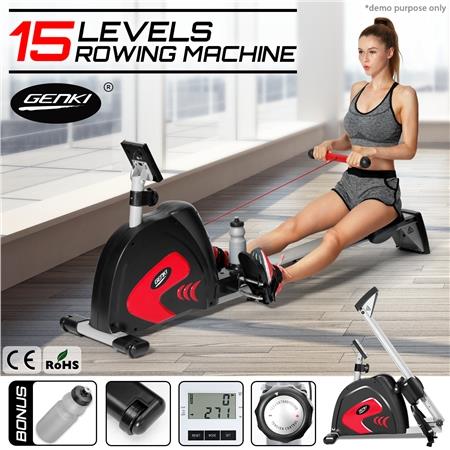 Genki Magnetic Exercise Rowing Machine