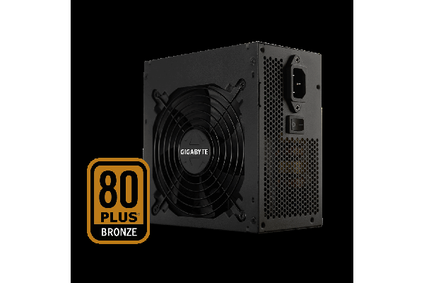 Gigabyte B700H 700W ATX PSU Power Supply 80+ Bronze 85% 120mm Fan Modular Black Flat Cables Single +12V Rail  Japanese Capacitors >100K Hrs MTBF