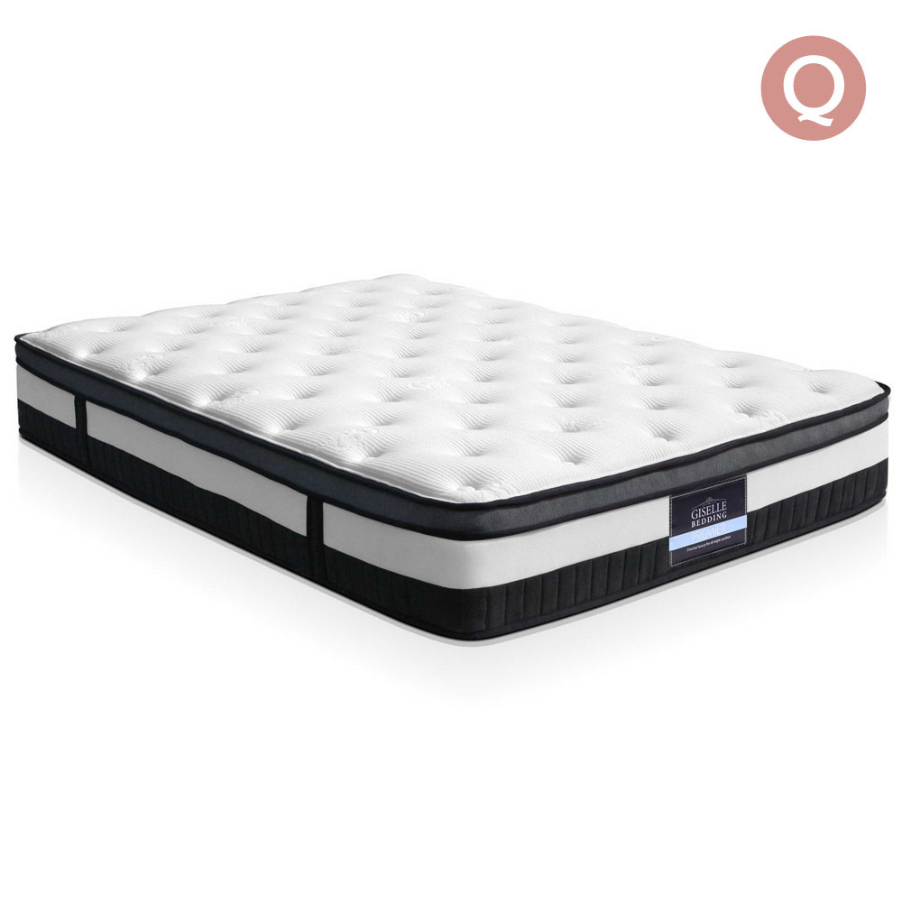 Giselle Bedding 32cm Euro Top Mattress (Queen)