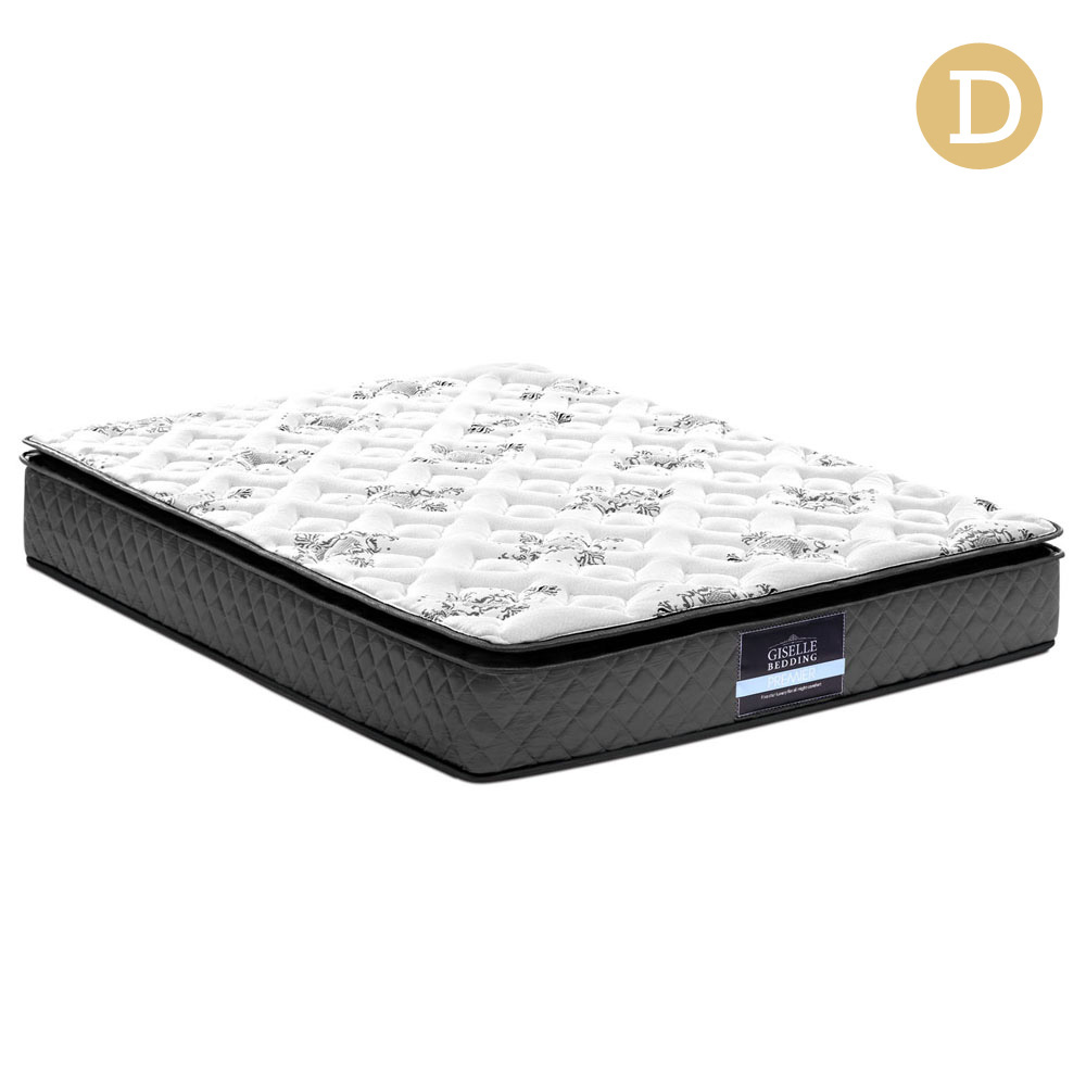 Giselle Bedding Euro Pillow Top Mattress (Double)