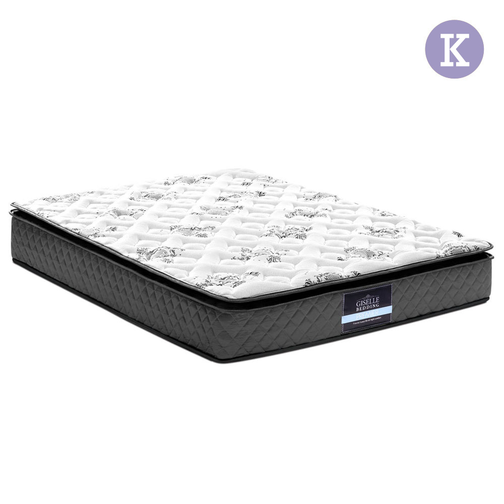 Giselle Bedding Euro Pillow Top Mattress (King)