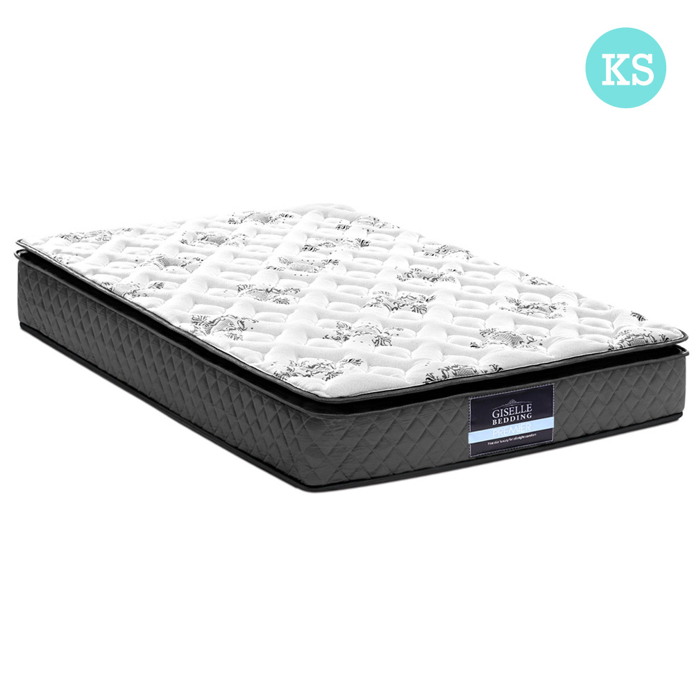 Giselle Bedding Euro Pillow Top Mattress (King/Single)