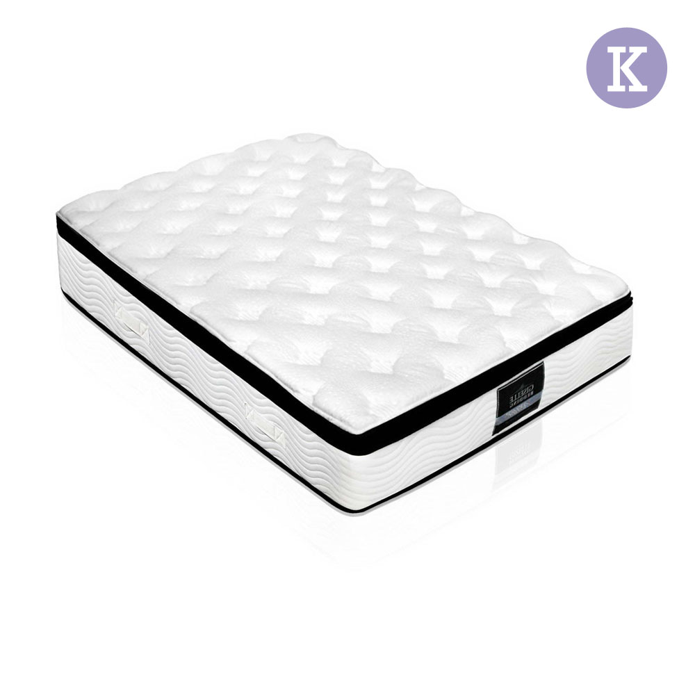 Giselle Bedding 28CM Latex Pillow-Top Pocket Spring Mattress (King)