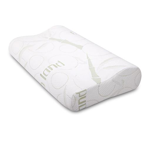 Giselle Bedding 2 X Memory Foam Contour Pillows Visco Bamboo Fabric Cover